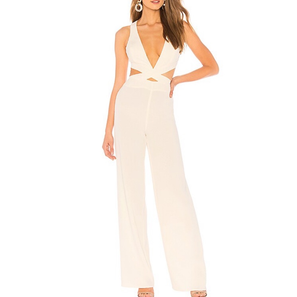 NBD x Naven Ivory Jumpsuit Size Small
